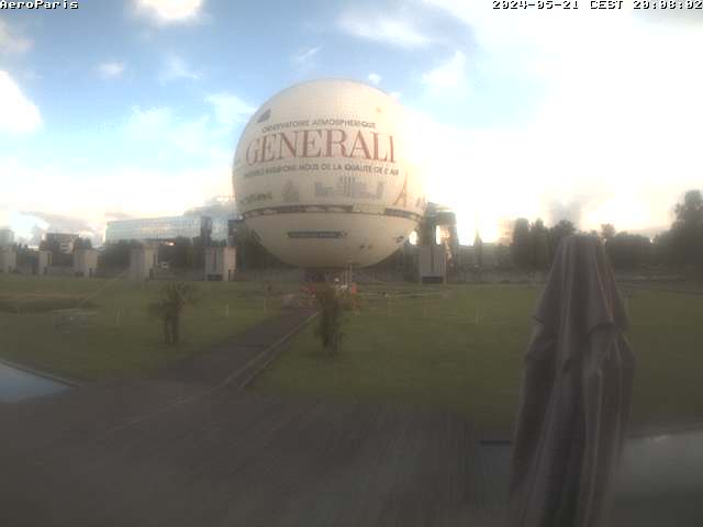 Webcam Ballon de Paris en temps réel