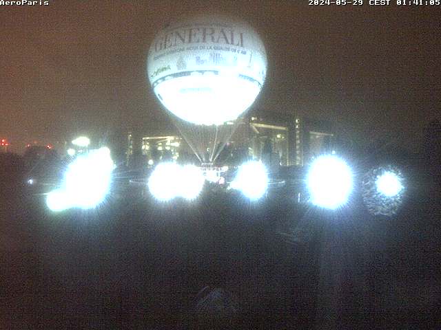 Webcam Ballon de Paris en temps réel